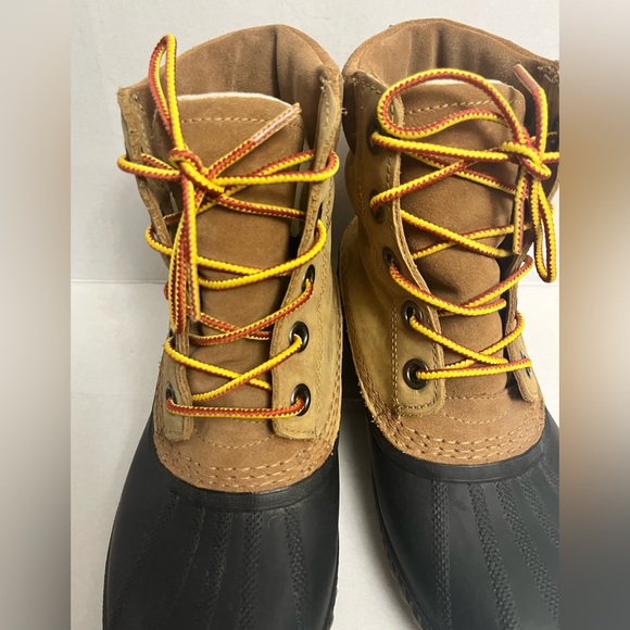 Sz 7 Womens Sorel Cheyanne Lace Winter Waterproof Boots CLASSIC DUCK BOOTS - Picture 7 of 10